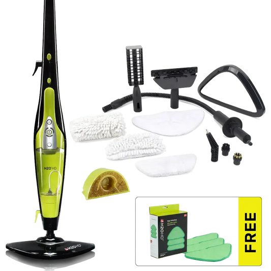 H2O HD® Steam Cleaner with FREE Cloth Pack