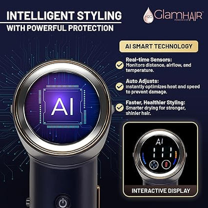 H2O Glam Intelligent AI Hair Dryer