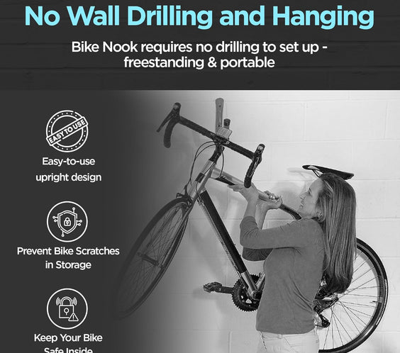 (2025) Bike Nook - Vertical Bicycle Stand