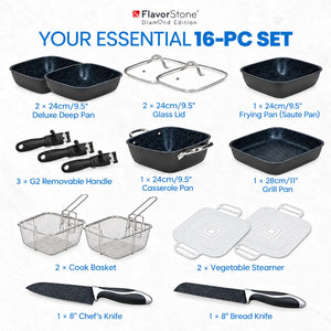 FlavorStone® Diamond Essential Kitchen Collection