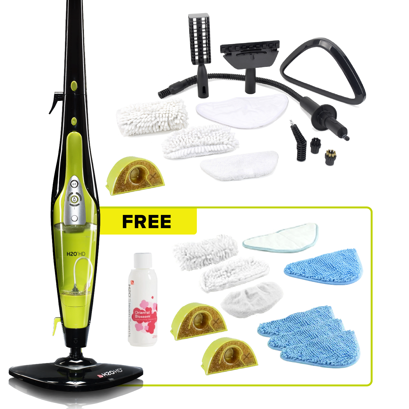 H2O HD® Pro Ultimate-pakke med vedlikeholdssett og GRATIS kjøler