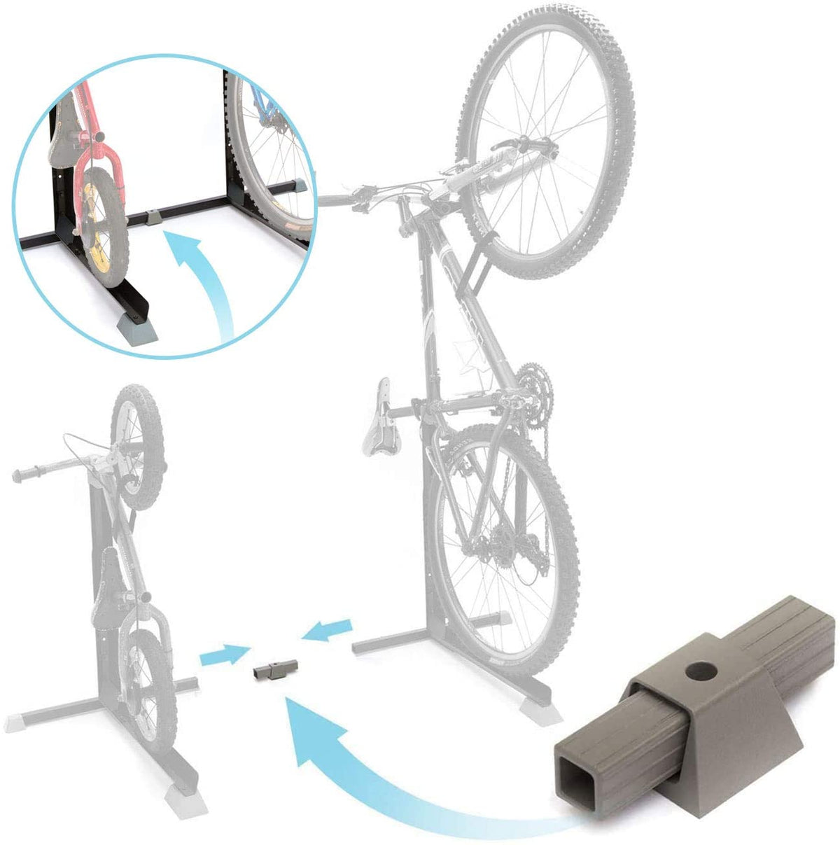 Fästelement för cykelställ 96064000315